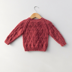 Cardigan Nuni - rosa magenta (cochinilla) en internet