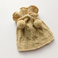 Cuello gorro Floresta - amarillo suave (laura) - comprar online