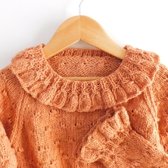 Sweater Fleuri - anaranjado - comprar online