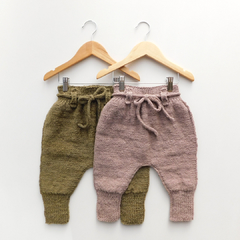 Baggy pants Festón - verde musgo (maqui) - tienda online