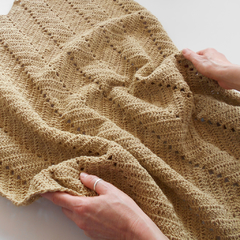 Manta Arrullo - beige verdoso amarillento (radal) - comprar online
