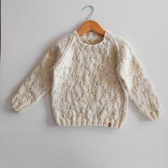 Sweater Lovely - blanco crudo - tienda online