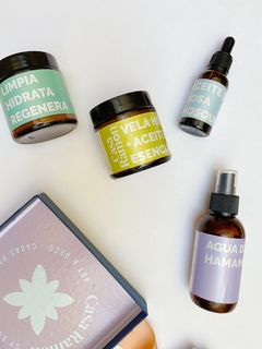 Vela Hidratante con Aceites Esenciales