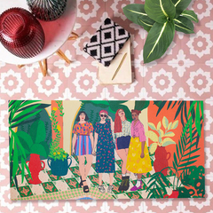 ALFOMBRA VINILICA MUJERES