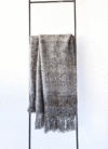 OTOÑO THROW JASPEADO-PLATA - AWANAY