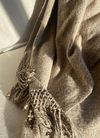 OTOÑO THROW JASPEADO-CAMEL