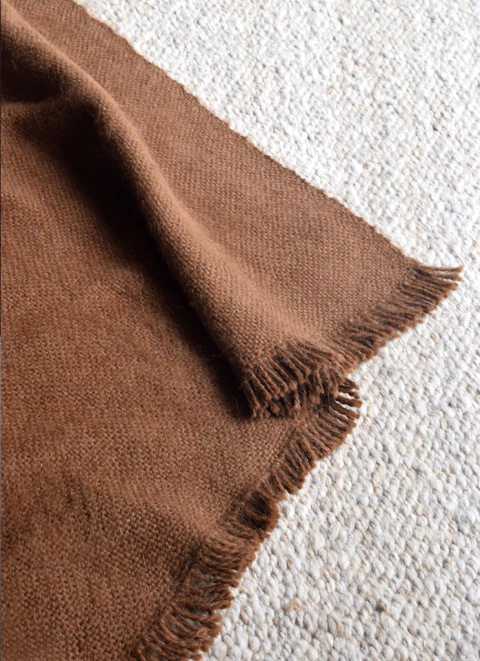 OTOÑO THROW - CHOCOLATE