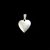 Colgante de Plata Corazón