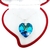 Collar de Plata con Cristal Genuino