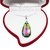 Collar de Plata con Cristal Genuino