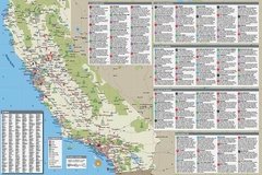Guía Mapa de California en internet