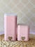 Set Cuadrado Nevado Rosa: yerbero, azucarero y mate! en internet