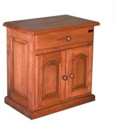 Mesa de luz 2 puertas y Cajon