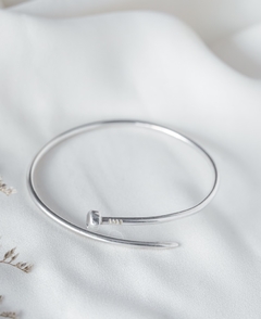 PULSERA TORNILLO PLATA 925