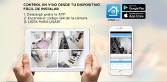 Kit 4 Camaras Ip Seguridad Full Hd Dvr Vision Nocturna Cctv en internet