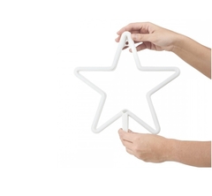 Figura Neón Lámpara Led Estrella Usb Pilas - comprar online