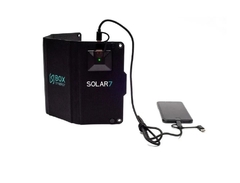 Panel Box Synergy Solar7 Cargador Portatil Celular