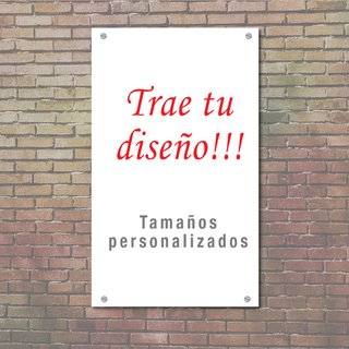 Grafica sobre placa PVC vertical - tienda online