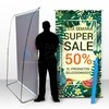 Portabanner Doble Tensor 90x190cm