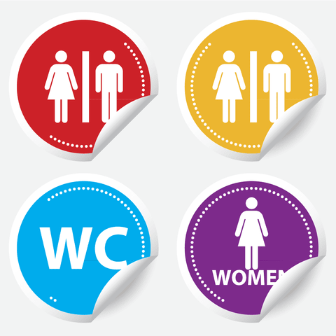 Calcos / Stickers troquelados con forma