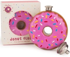 Botella de alcohol rosquilla