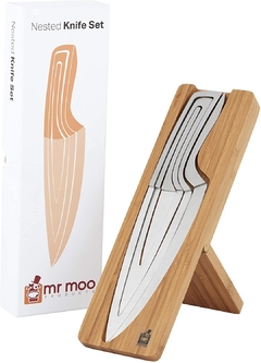 Juego de cuchillos anidados - comprar online