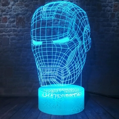 Lámpara Iron Man 3D en internet