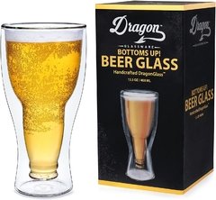 Vaso en forma de cerveza