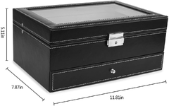 Caja para 12 relojes en internet