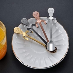 Juego de cucharas calavera para café - Atomic Arte y Diseño S.A.S