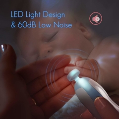 kit de cortauñas eléctrico para bebés - Atomic Arte y Diseño S.A.S
