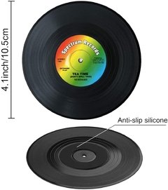 Portavasos de vinilo retro - Atomic Arte y Diseño S.A.S