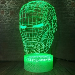 Lámpara Iron Man 3D - tienda online
