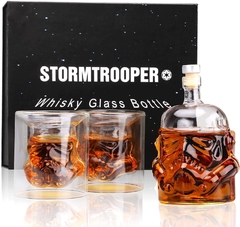 Juego de decantador de whisky Stormtrooper