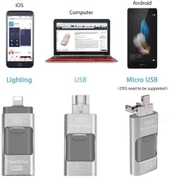 256GB iPhone/Android  USB Flash Drive - tienda online