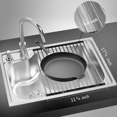 Escurreplatos plegable