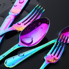 Set personal de cubiertos tornasol - comprar online