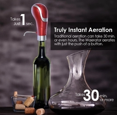 Aireador y decantador de vino portátil  - comprar online
