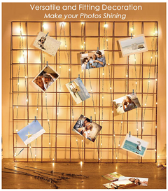 Guirnalda de luces LED con clip de fotos - comprar online