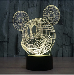 Lámpara de Mickey Mouse 3D en internet