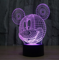 Lámpara de Mickey Mouse 3D - comprar online