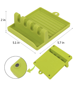 Juego de 3 piezas de soporte de silicona para utensilios de cocina - tienda online
