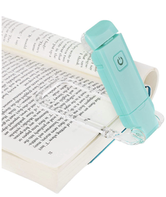 Luz de libro flexible recargable