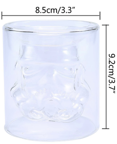 Taza de cristal para whisky Stormtrooper - Atomic Arte y Diseño S.A.S