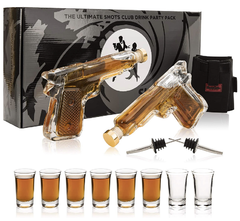 Decantadores de pistola para alcohol