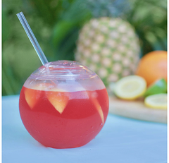 Tazas de fiesta reutilizables con forma de pecera en internet
