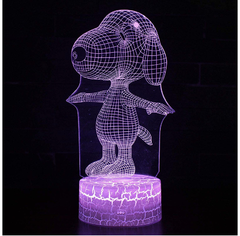 Imagen de Lámpara 3D Snoopy