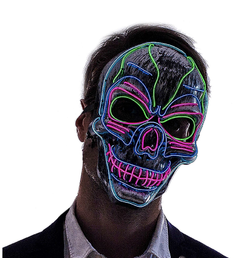Máscara de Halloween Cosplay LED en internet