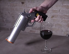 Pistola abridor de vino en internet