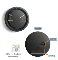 Reloj de pared analógico en internet